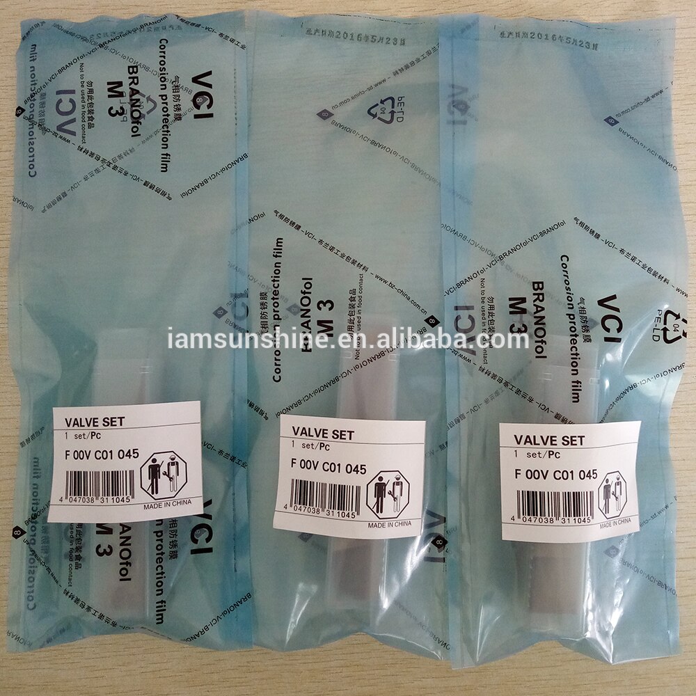 F00VC01045 Made in china 0445110096,0445110108, 0445110170 regelklep injector valve set F00VC01045