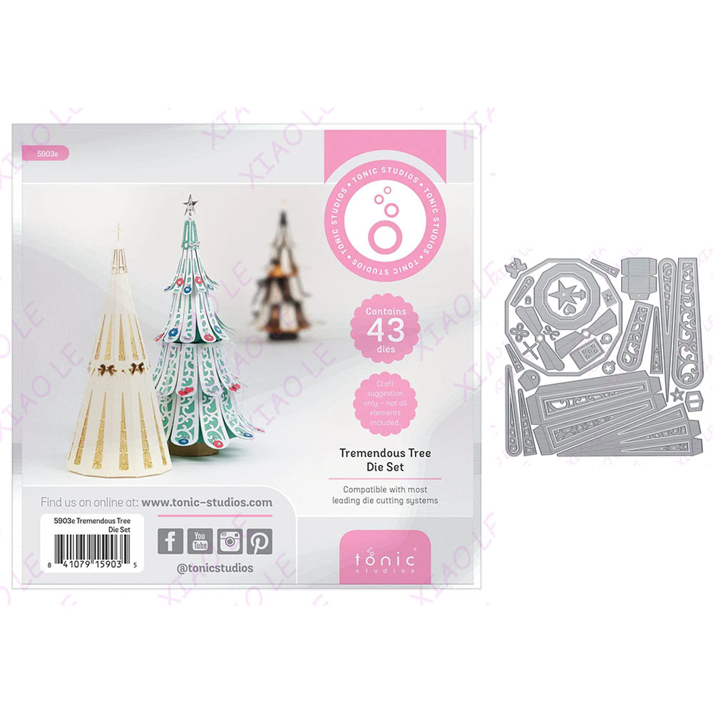 Juego de troqueles de bolsa de de Navidad Jolly Jingles, troqueles de corte artesanales de Metal, papel para álbum de recortes, decoración de diario, tarjeta en relieve hecha a mano: Gris oscuro