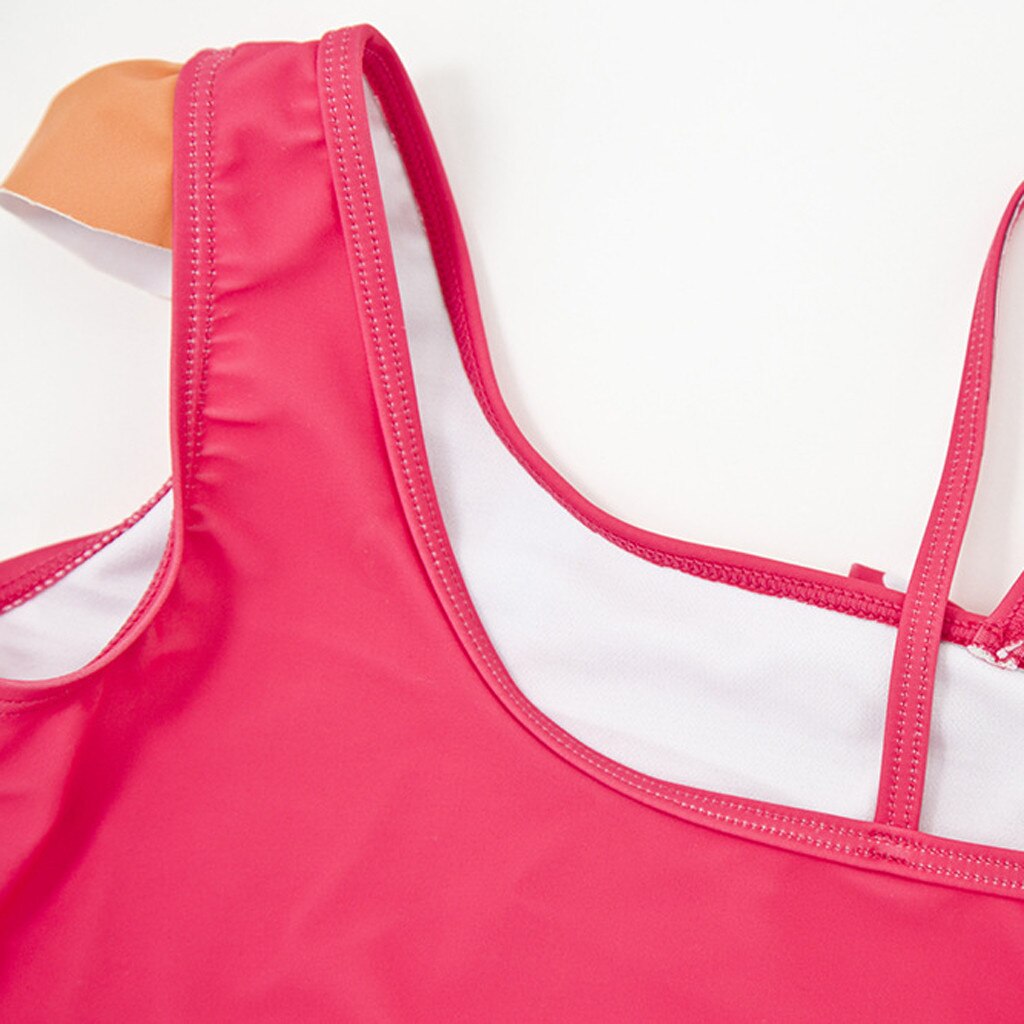 Ruffles Dot print Toddler Kid Baby One Pieces Swimsuits Girl bathing suit Cartoon Straps Romper слитны купальник для девочки2020