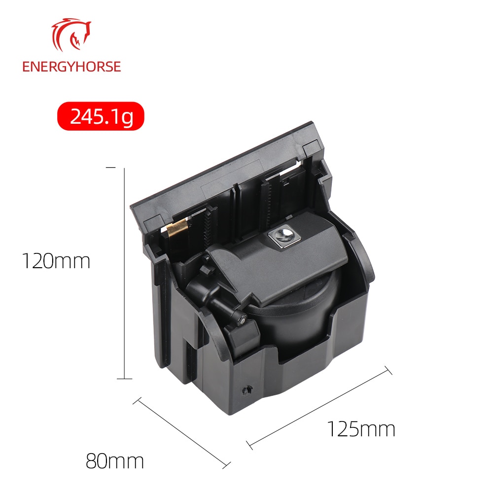LFOTPP Voor Tesla Model Y Juniper 2025 2026 & Model 3 Highland 2024 2025 Auto bekerhouder, TPE inzetstuk waterbekerhouder flessenhouder middenconsole bekerhouder, model 3/Y binnenaccessoires