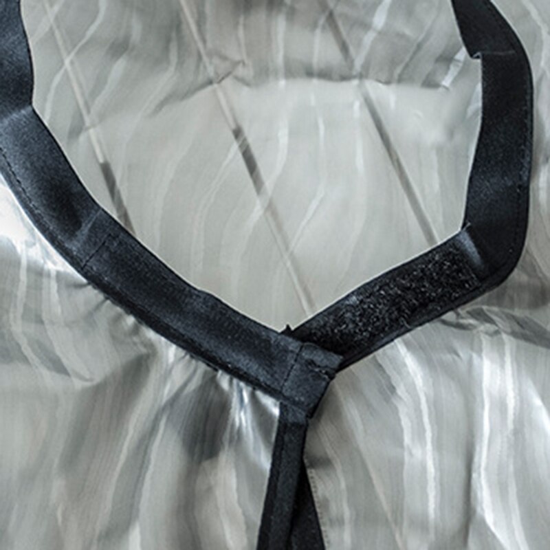 Salon de coiffure coupe collier châle imperméable EV cheveux teinture Perm couleur Cape Pro coiffeur tablier pour la coupe de cheveux