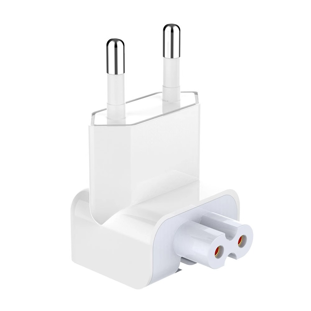 Adapter wtyczki eu us uk au do macbooka pro air, zasilacz 45w 60w 85w 30w 61w 87w 96w 140w , ładowarka: Biały