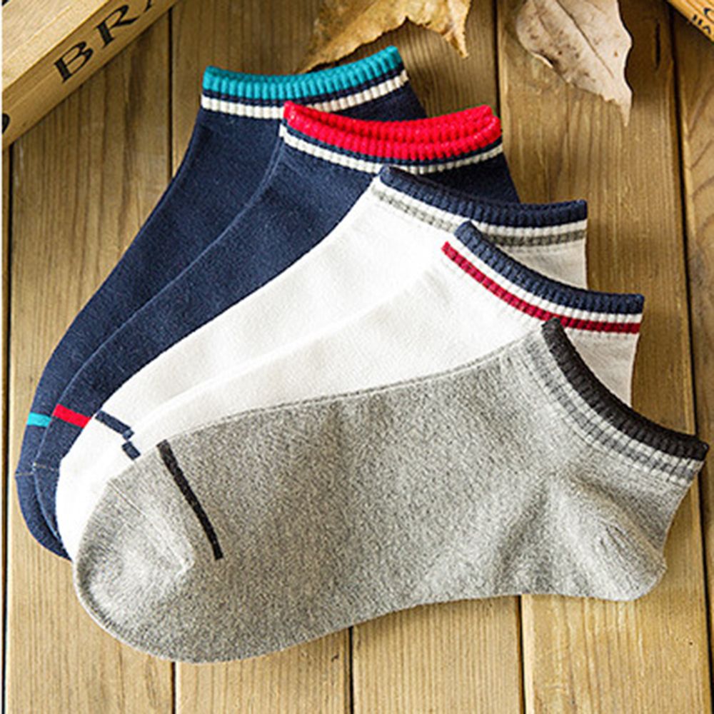 1 paire hommes Sports chaussettes Lot équipage court cheville bas coupe coton SocksSports chaussettes décontracté affaires Anti-bactérien déodorant chaussette chaude