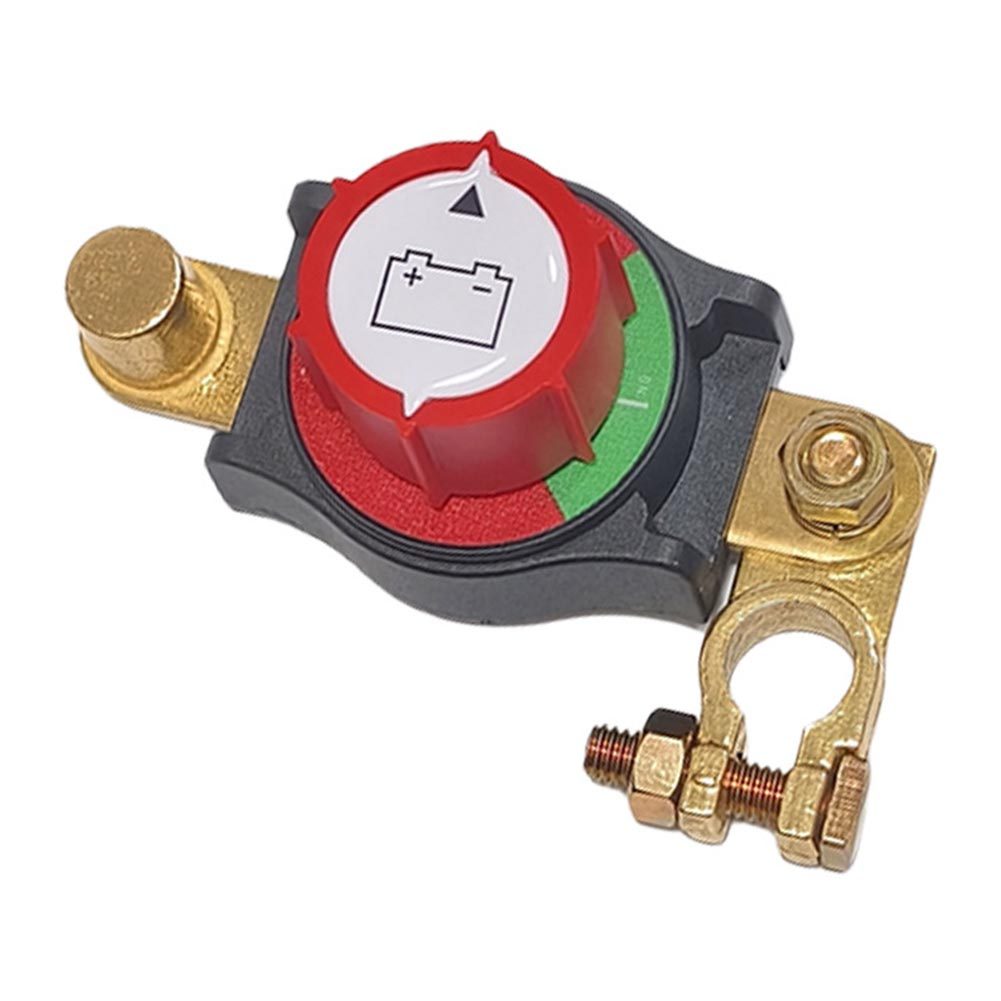 Blue Sea 6011 – Interruptor Principal De Batería Para Barcos, 2 Círculos, 300 Amperios, Seguro Para Instalaciones A Gasolina