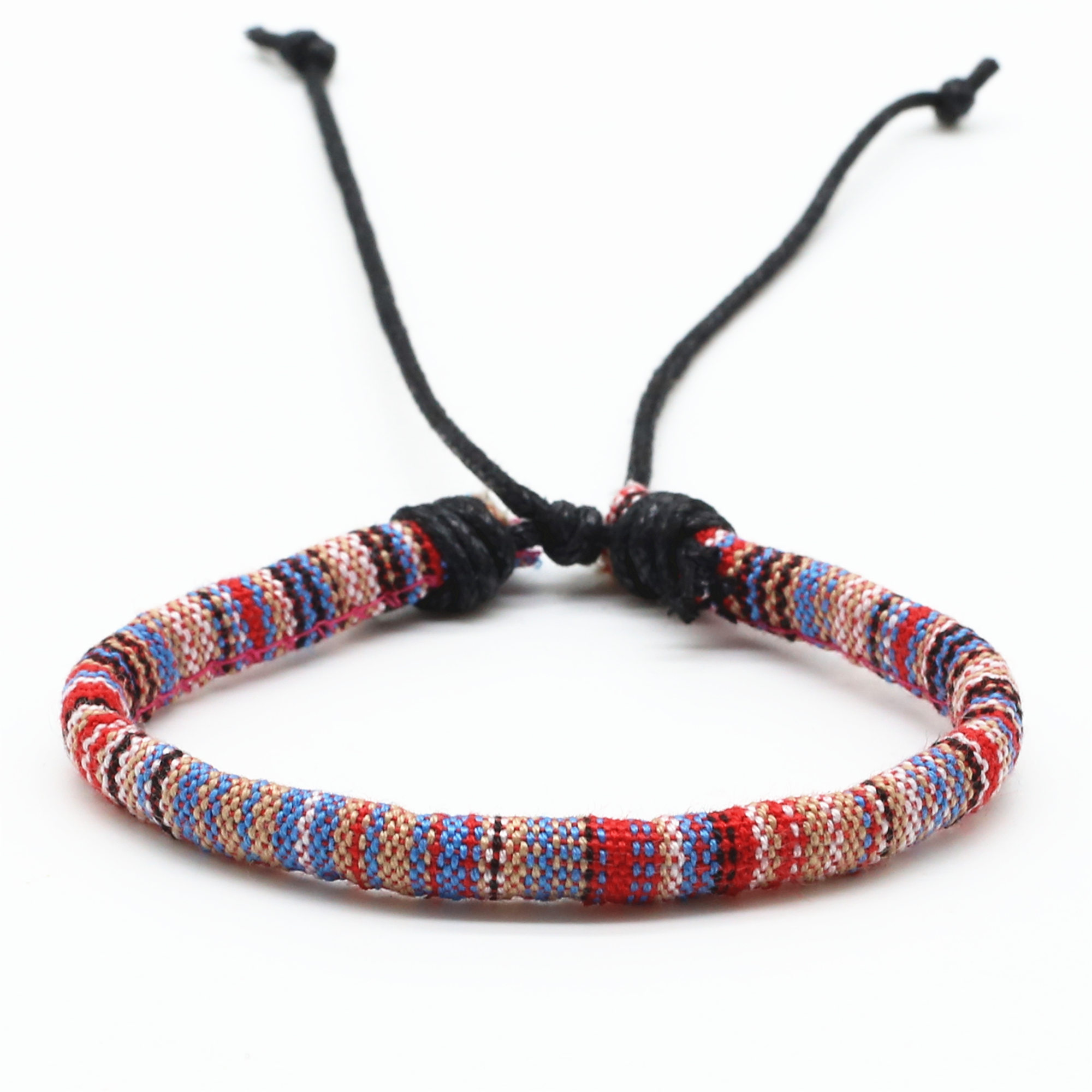 WestBull, Pulseras tejidas de cuerda étnica Vintage Multicolor para mujeres y hombres, Pulsera para hombre, para hombre, joyería al por mayor: Oro oscuro