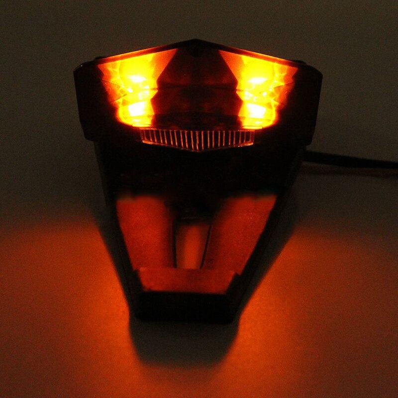 Motorcycle Motor Bike LED Achterspatbord Rem Achterlicht Richtingaanwijzer Voor Off-road'