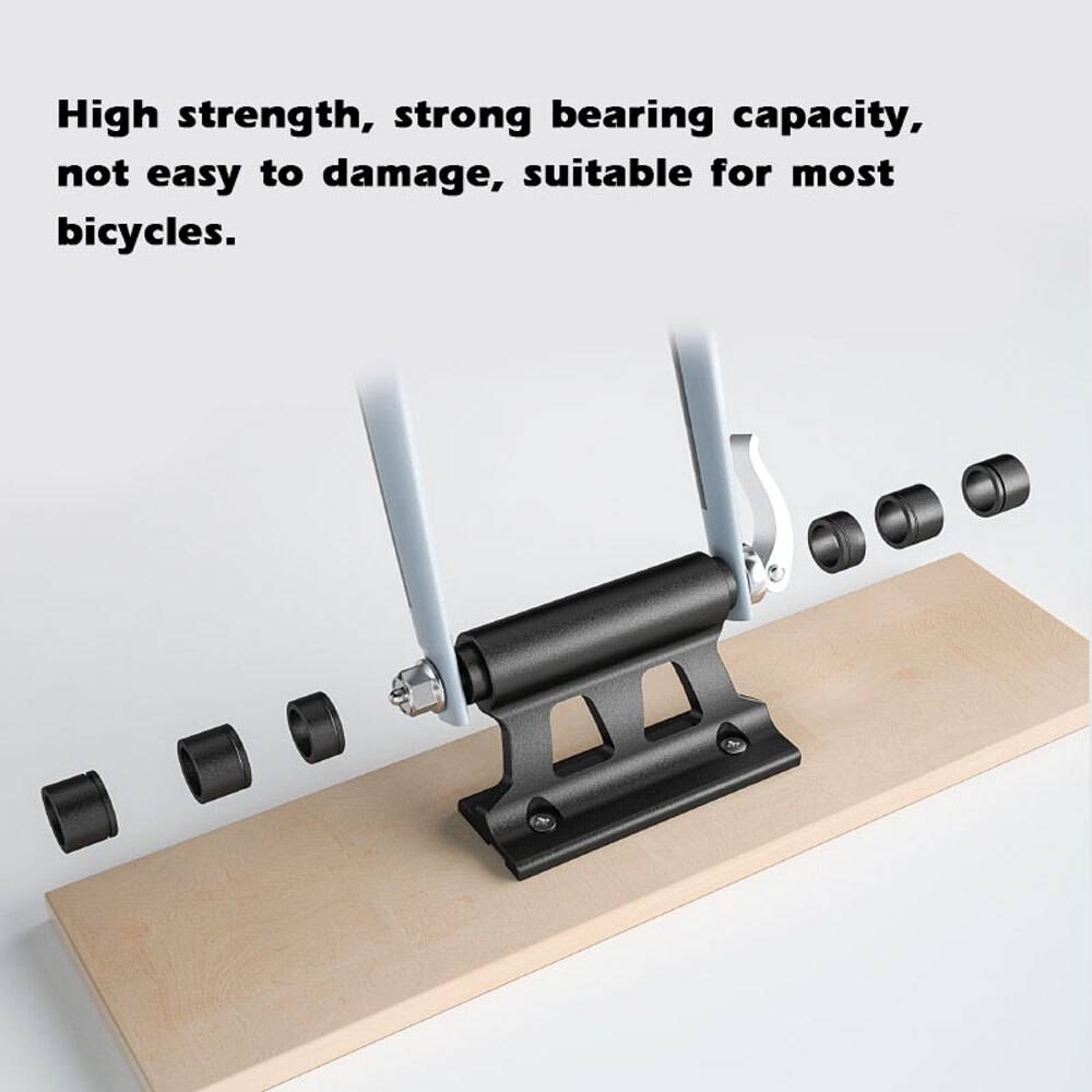 Soporte de horquilla delantera para bicicleta de montaña y carretera, abrazadera fija de liberación rápida portátil para viaje en coche, accesorios de ciclismo