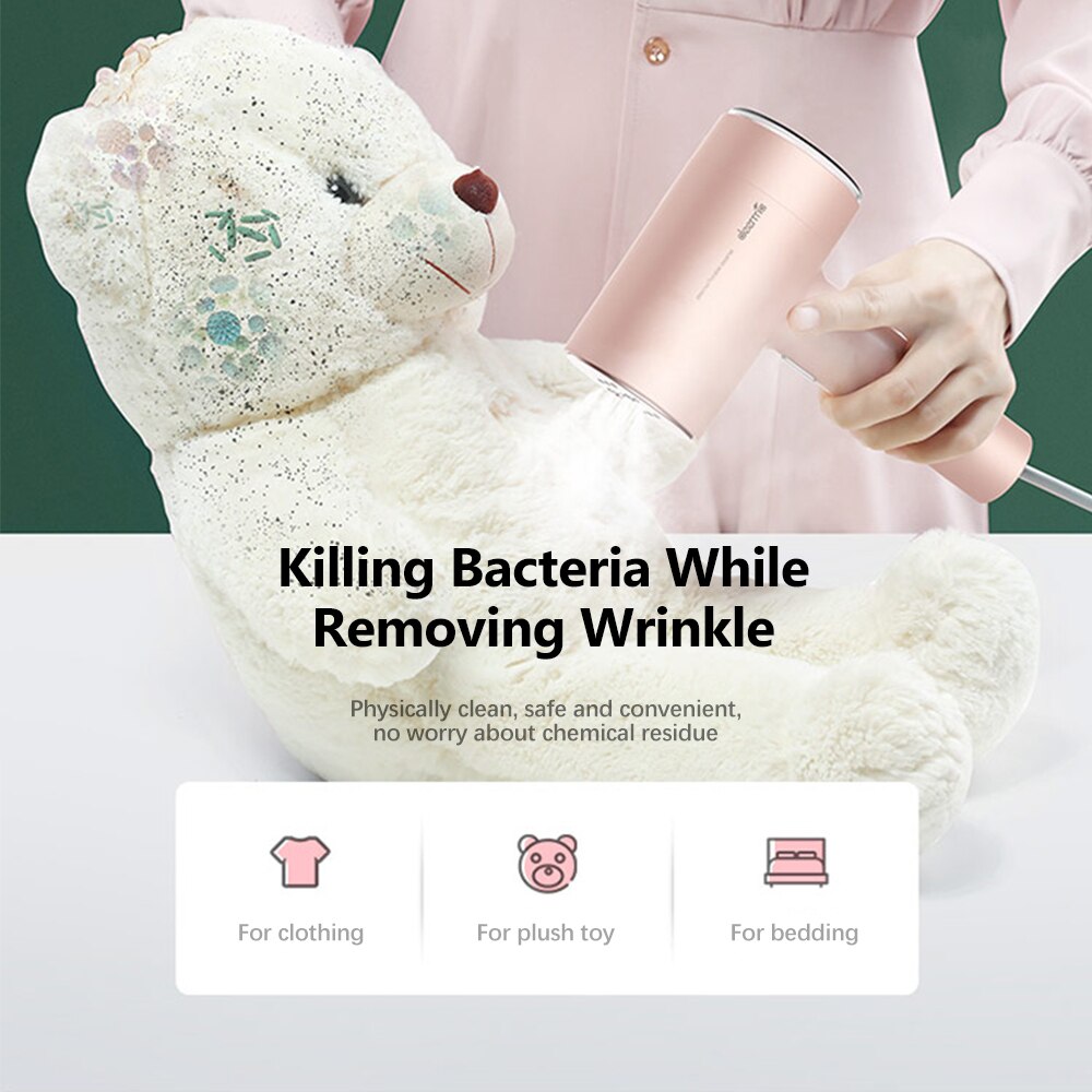 Original Deerma DEM-GT106 Handheld Steam Iron 15 Seconds Fast-Heat Household Appliance Portable Travel Garment Steamers Clothes