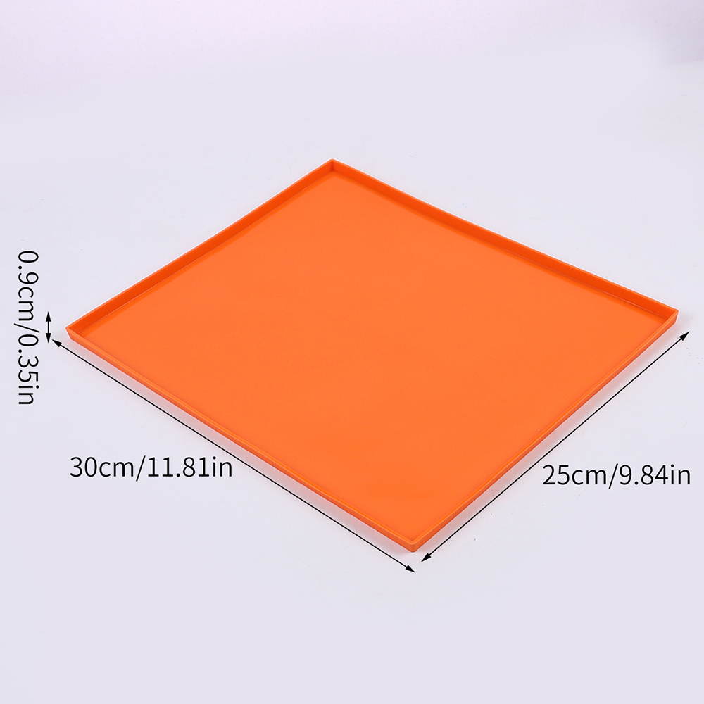 Swiss Roll Siliconen Bakmat Non-Stick Cake Pad Lade Bakvormen Bakken Gebak Tools: Donker Kaki