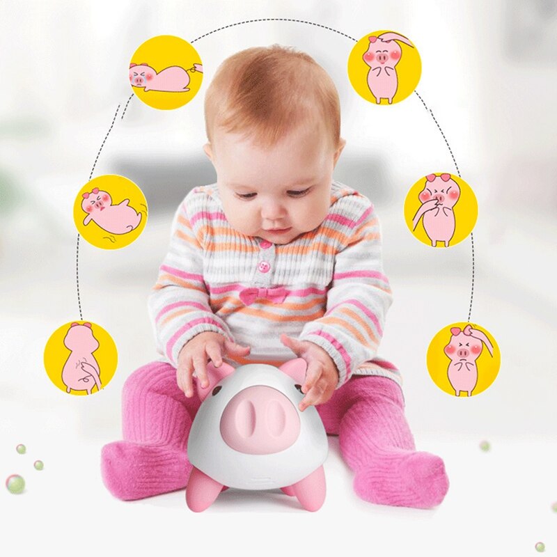 Press Sensing Pig Toy Electric Pig Toy Press Feedback Toy Children's Comp Toy