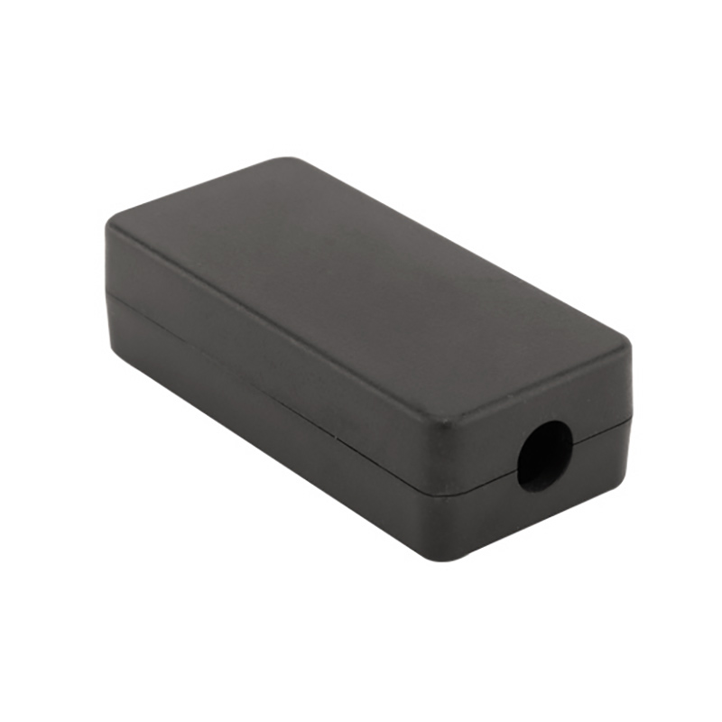 Plastic Black USB module Instrument box Project Box Small junction box two end outgoing small shell 55*25*16MM