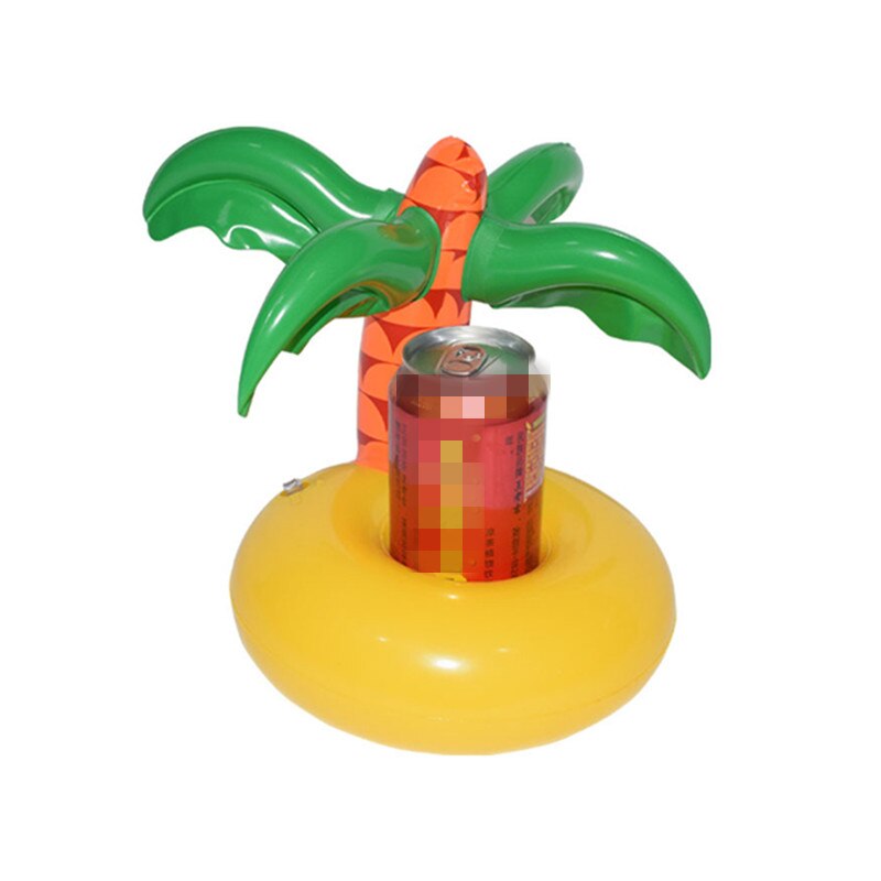 Mini support de verre flottant piscine eau jouets partie boisson bateaux bébé piscine jouets gonflable porte-boissons