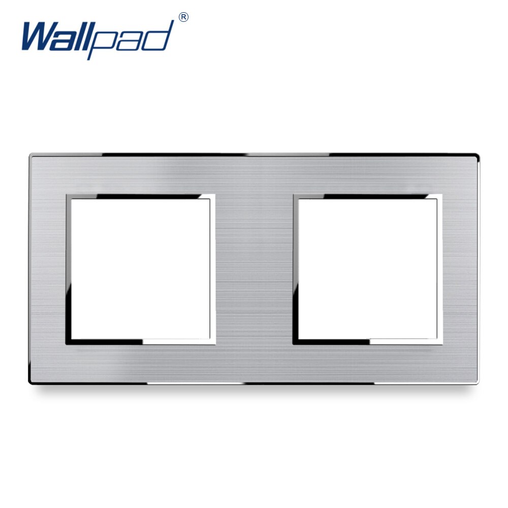 Wallpad Luxus Edelstahl Tafel Rahmen Mit Silber Grenze Hotel Tafel Vertikale und Horizont Rahmen 1 2 3 4 5 rahmen Tafel Nur