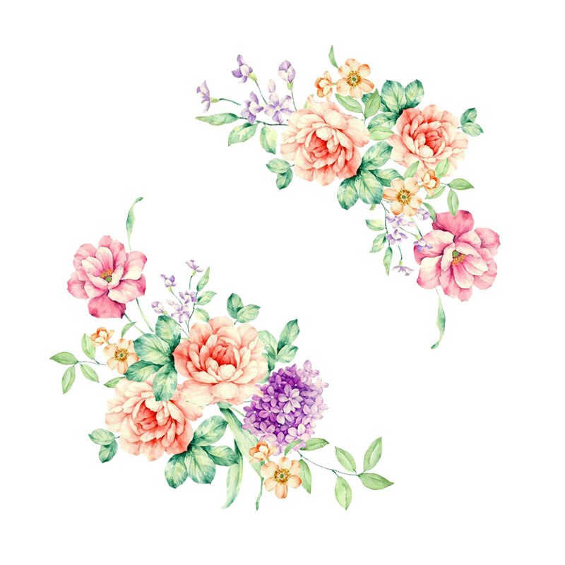 Fantastic Flowers Vine Wall Stickers Living Room Bedroom Toilet Seat Decoration Plant Mural Ar Diy Home Decals