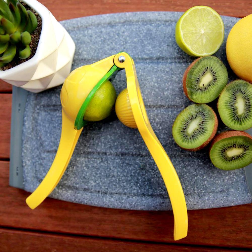 1PC 2 in 1 Manual Lemon Citrus Press Juicer Squeezer Tool Lime Aluminum Citrus Fruit Juicer Q8V4