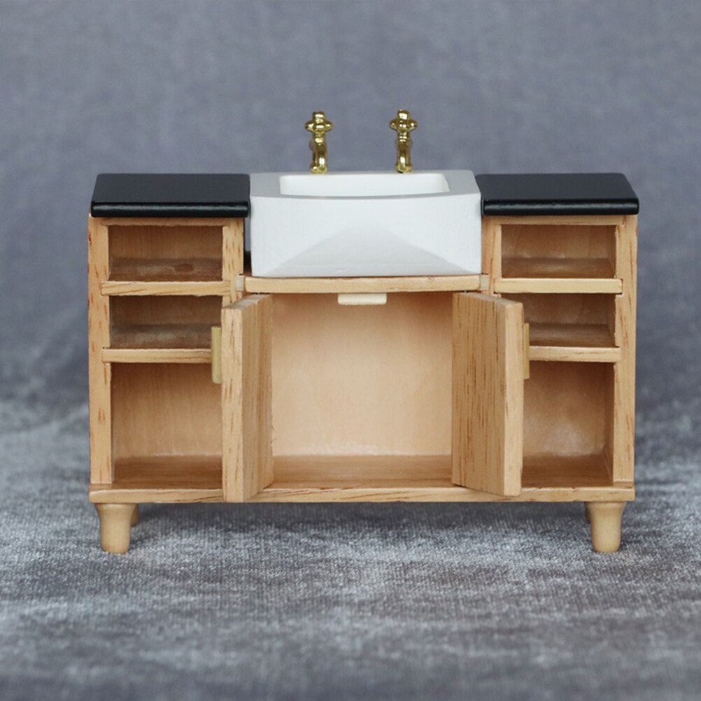 Mini Wastafel Miniatuur Wastafel Mini Huis Badkamer Meubels
