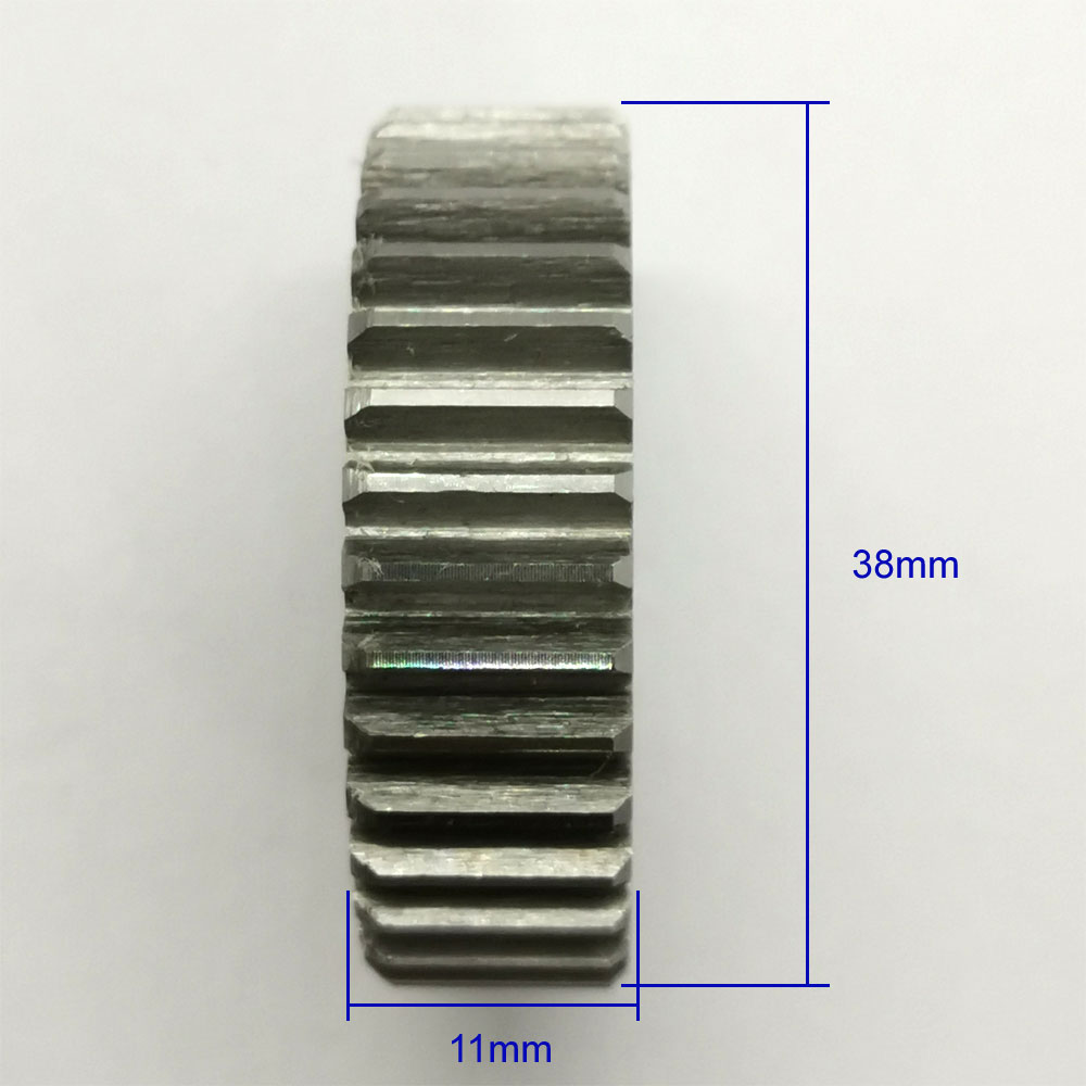 Stål 36 tenner 38mm elektrisk motor sykkelhjul bafang tannhjul 8mm bor elektronisk sykkel trehjulssykkel 8 morsomme jernmetallgir