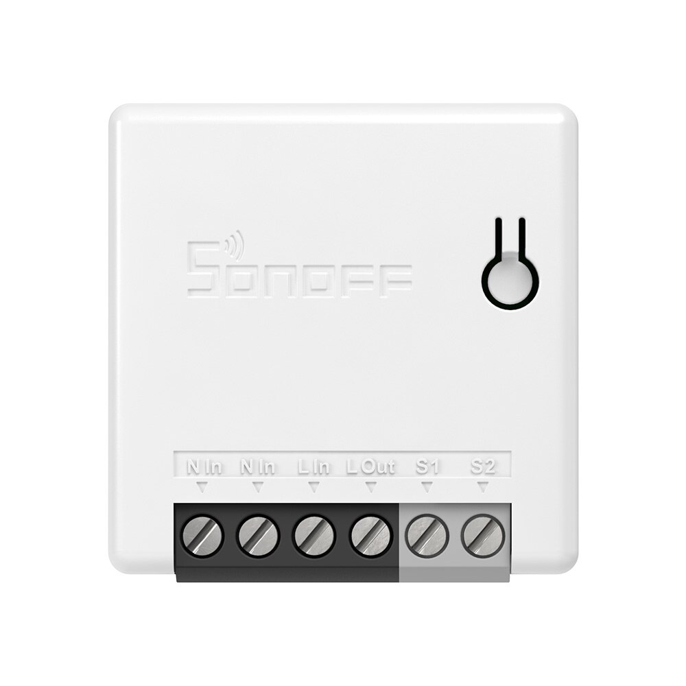 Sonoff zigbee zbmini diy smart switch relæ breaker smart home modul mini tovejs switch stemmestyring via ewelink alexa google