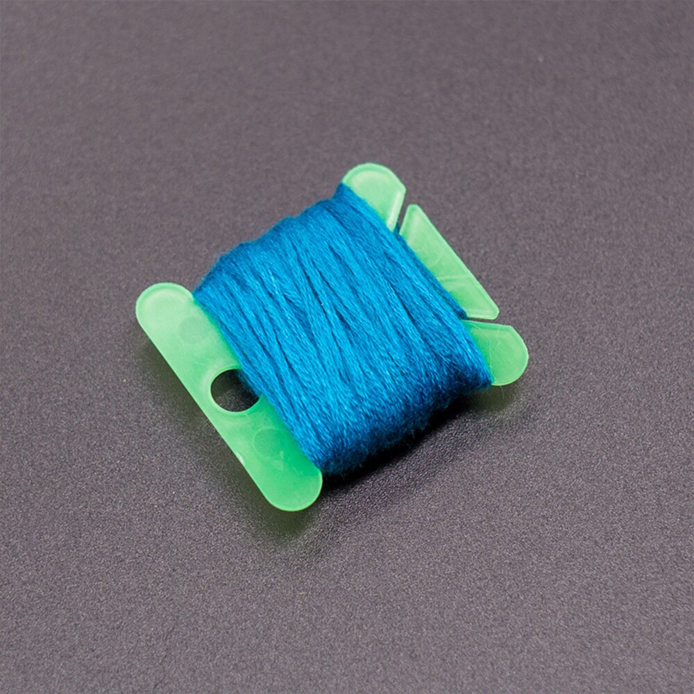 100pcs Embroidery Floss Craft Thread Bobbin Cross Stitch Storage Holder Plastic Sewing Thread Board Card Craft Kit 4cm