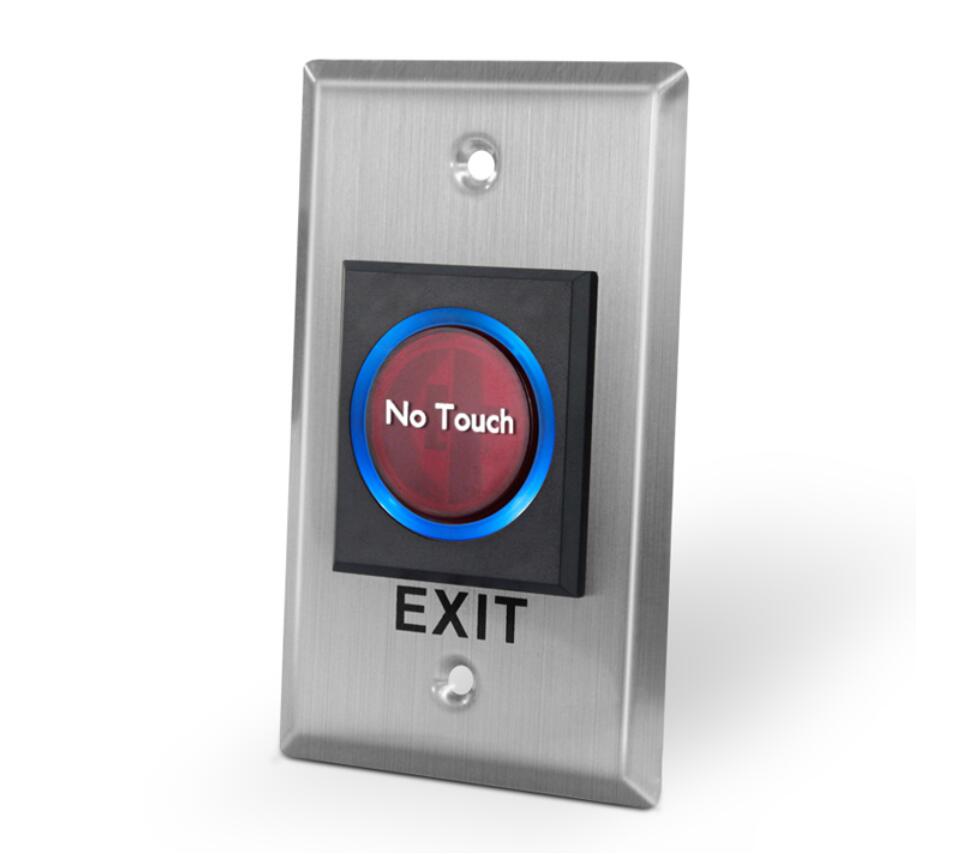 LPSECURITY Infrared No Touch non-contact Door Release Exit Button Sensor Switch with LED Indication For Access Control System