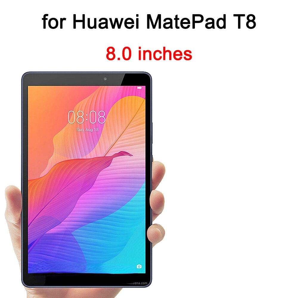Tempered Glass Screen Protector For Huawei MatePad 10.4 10.8 Pro 11 2022 T 10s MediaPad T5 T3 10 T1 T8 8.0 10.1: MatePad T8