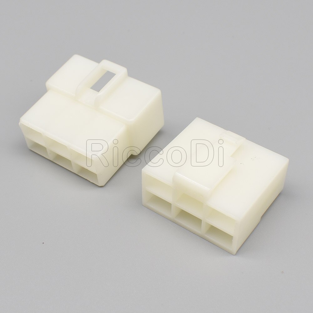 1-20Sets 6.3 Series 6 Pin Plastic Electrical Wire Plug Male female Automobile Connector DJ7061-6.3-11 DJ7061-6.3-21