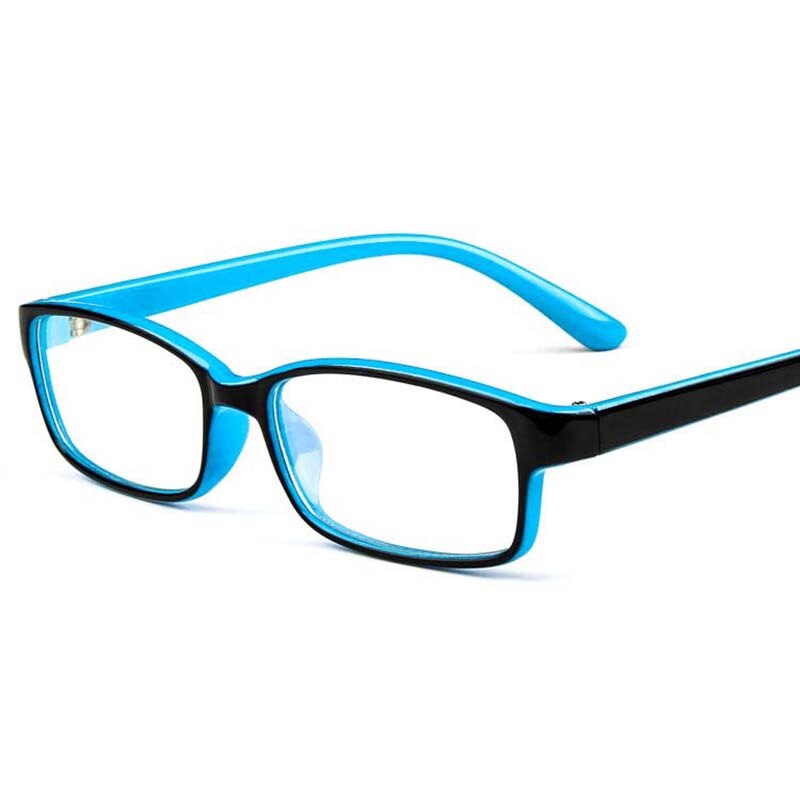 Børn tegneserie gennemsigtige briller patchwork briller dreng pige nærsynethed receptpligtige optiske briller rammer barn briller  l3