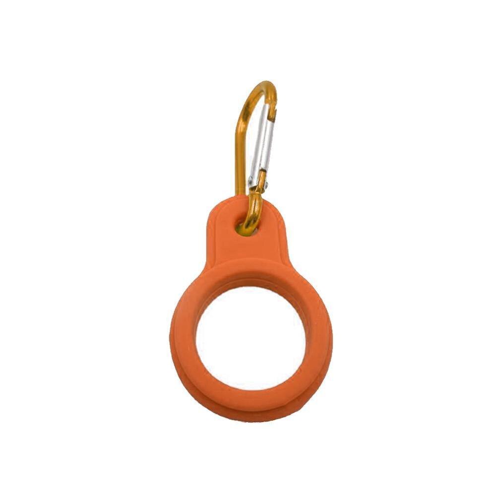 1pc sport vattenkokare spänne utomhus karbinhake vattenflaska hållare camping vandring verktyg aluminium gummi spänne krok: Orange