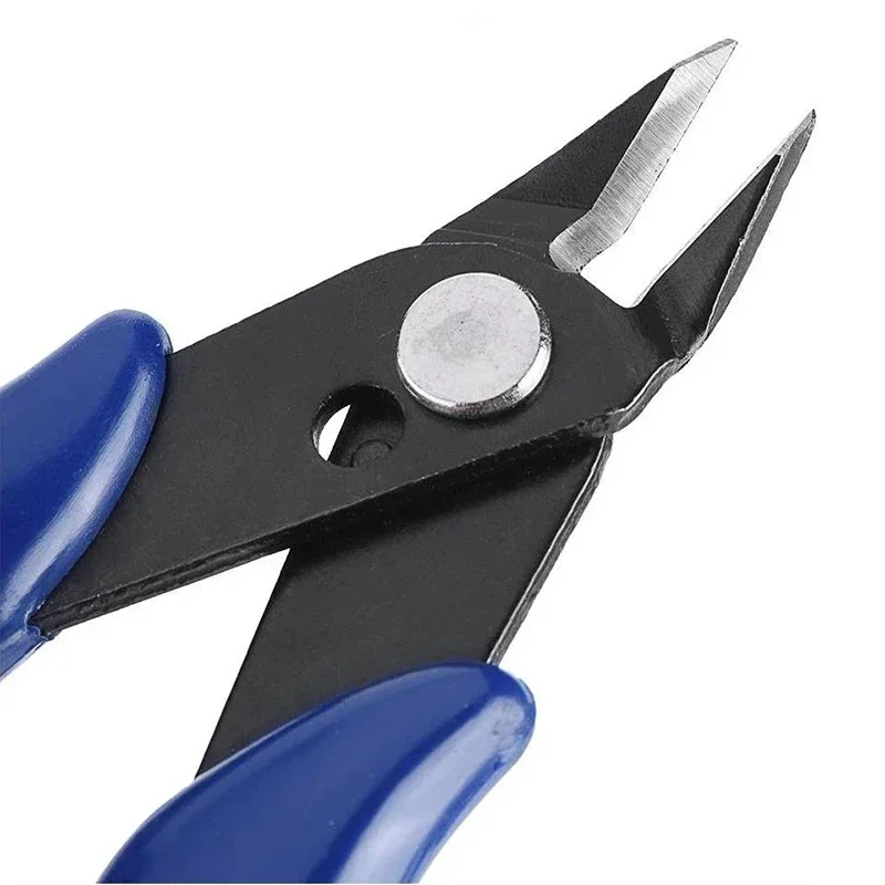 170-draadknipper DIY-trimmer Diagonale zijkniptang Kabeltang Mini Rood Blauw Tang Knipt Flush Nipper Draadtrimmer Handgereedschap