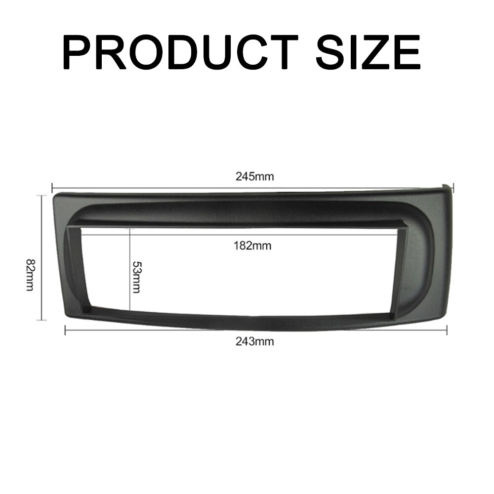 1 Din Radio Fascia for RENAULT Megane I 1996-2002 Scenic 1996-2003 GPS DVD Stereo Panel Dash Mount Installation Trim Kit Frame
