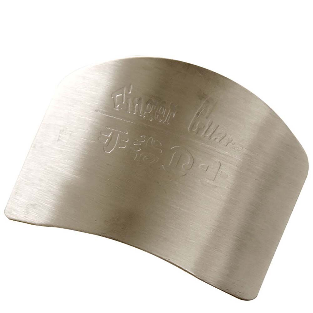 50# Stainless Steel Kitchen Tool Hand Finger Protector Knife Cut Slice Safe Guard Protect Finger Safe Cutting Slice Tools: Default Title