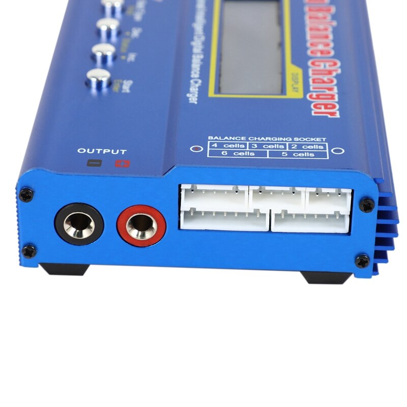 Imax B6 12V Battery Charger 80W Lipro Balance Charger Nimh Li-Ion Ni-Cd Digital Rc Charger 12V 6A Power Adapter Charger(No Plug)