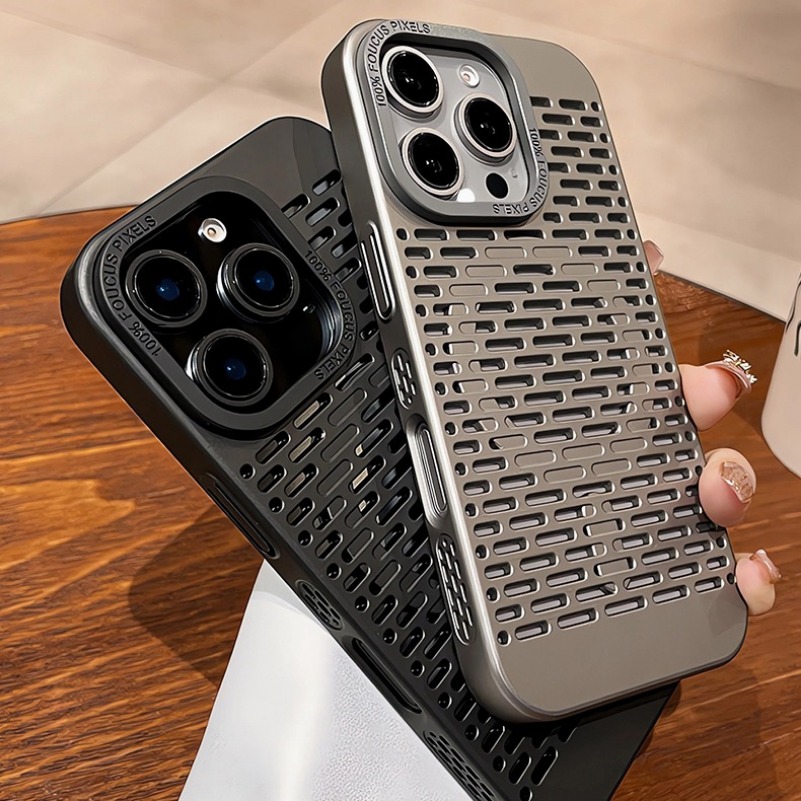 Funda Magsafe con disipación de calor de verano para iPhone 13, 14, 15, 12, 16 Pro Max, 16Pro, 13Pro, funda protectora ultrafina para PC