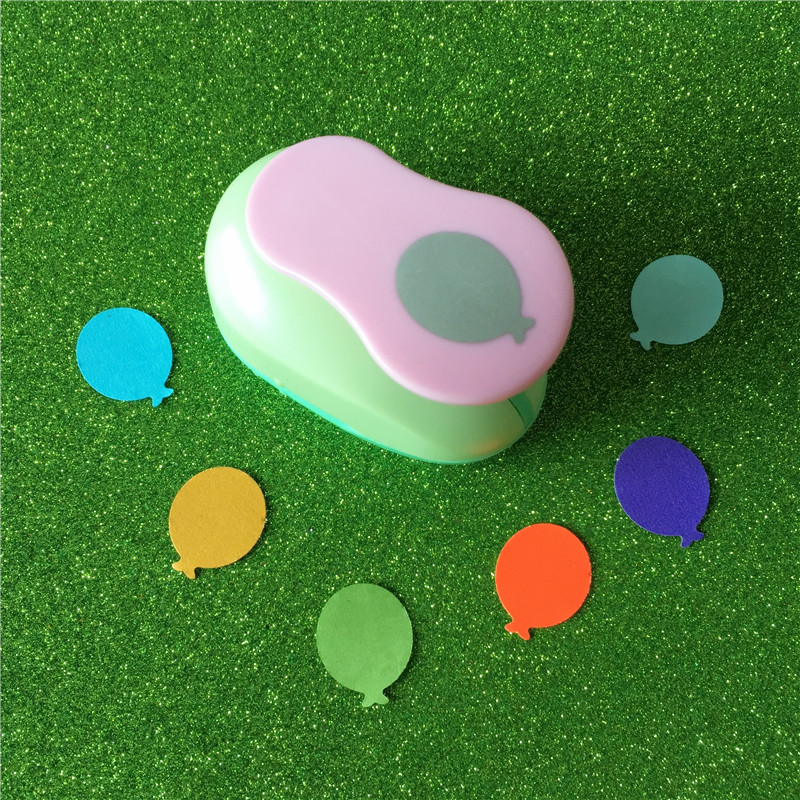 1 "(2.5cm) ballon forme EVA mousse poinçons papier poinçon pour carte de voeux à la main bricolage scrapbook artisanat poinçon machine