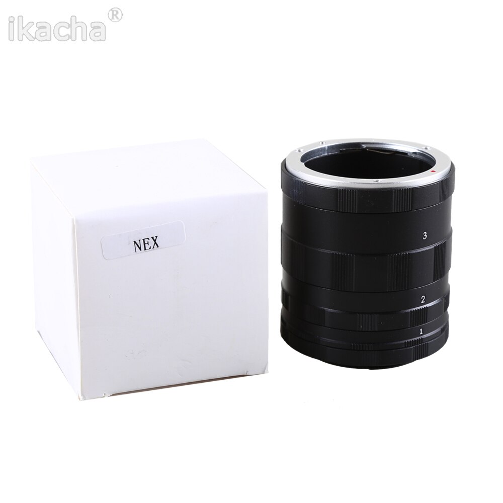 Macro Extension Tube Lens Adapte Ring Voor Sony E Mount Voor Nex Camera Lens Voor A7 A7R S A5100 A6000