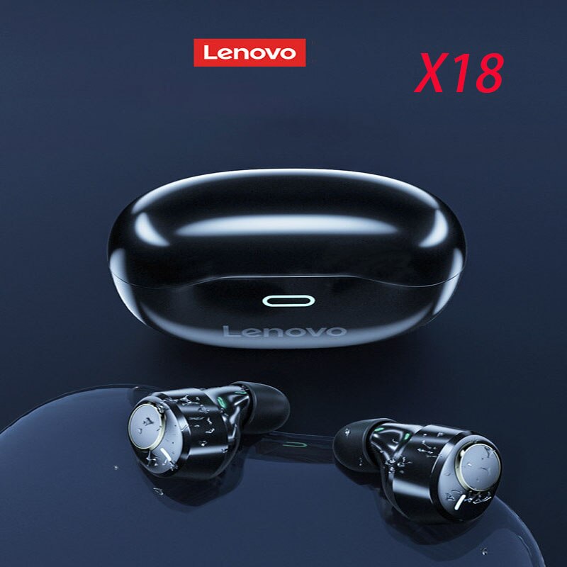 Lenovo LP1/X18/HD200 wahre wireless bluetooth headset Gaming headsetrApple vivo Android oppo Huawei: X18Black