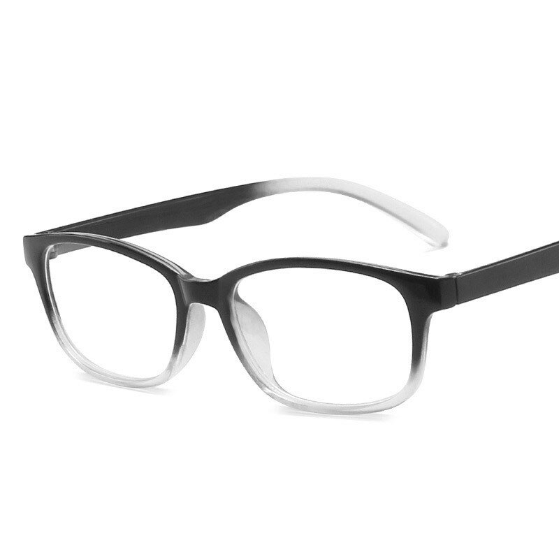 Ahora Anti Blue Light Blocking Optical Spectacle Glasses Frame For Women&Men Clear Lens Computer Games Googles Eyewear: BALCK TRANSPARENT