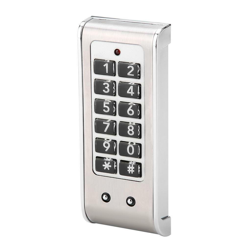 Password Drawer Combination Lock Stainless Steel Electronic Password Lock for Hotel Company Factory Security JR Deals: Default Title