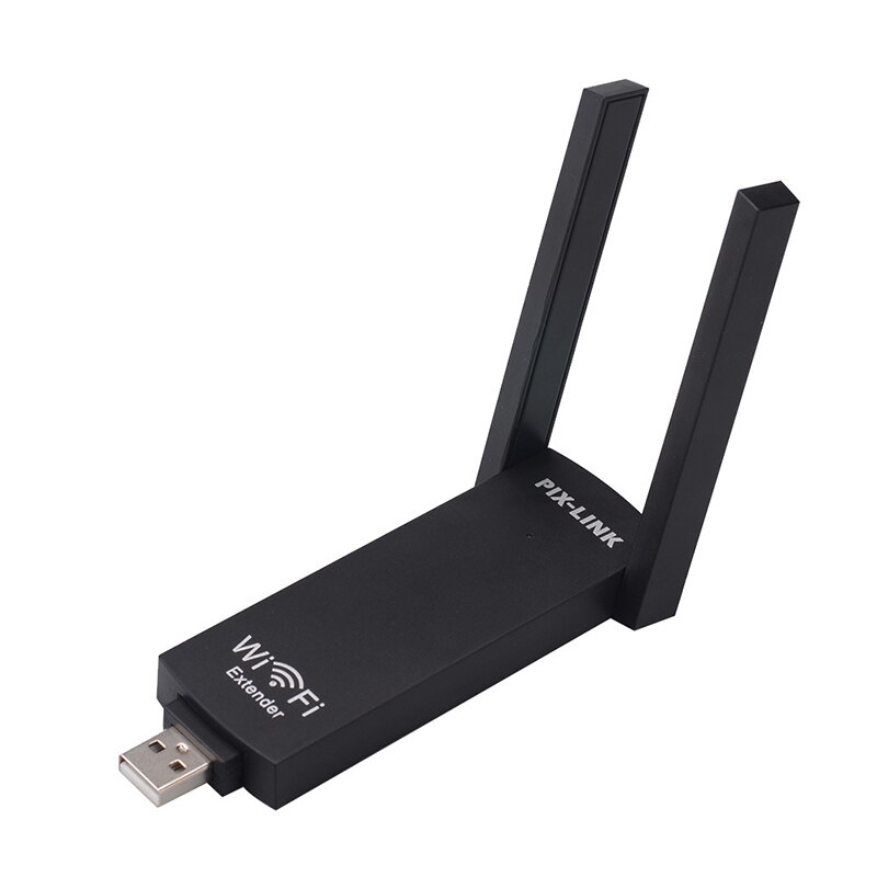 USB Wireless Router's WiFi Repeater 300Mbps Signal Amplifier Dual Antennas LV-UE02 Wi-Fi Range Extender