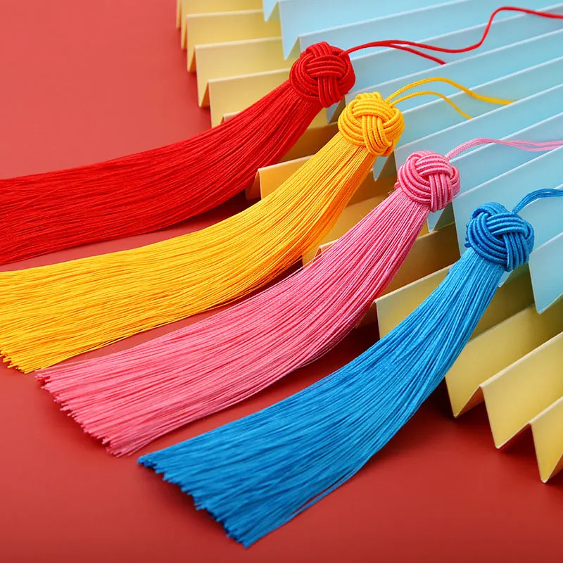 1/2 Stuks 14Cm Kwastjes Ananas Cap Kwast Handgemaakte Zijdeachtige Kwastjes Voor Sieraden Maken Handwerk Diy Bladwijzer Benodigdheden