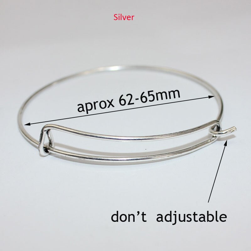 10 sztuk/partia dziecko dorosłych regulowany drut bransoletka bransoletka owinięte nadgarstek mankiet bransoletka bransoletki kobiet stany zjednoczone biżuteria: srebro nie adjust