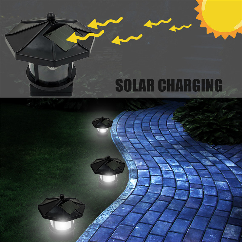 Outdoor Decor Lamp Led Solar Light Statue 360 rotating Light Yard Garden Light Adustable Lighting Angle Led Security Lighting