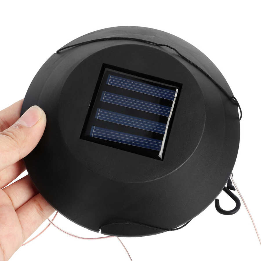 with Hook Wind Bell Wind Chimes Light Solar Powered Rain-proof Wind Chimes front Porch for Garden