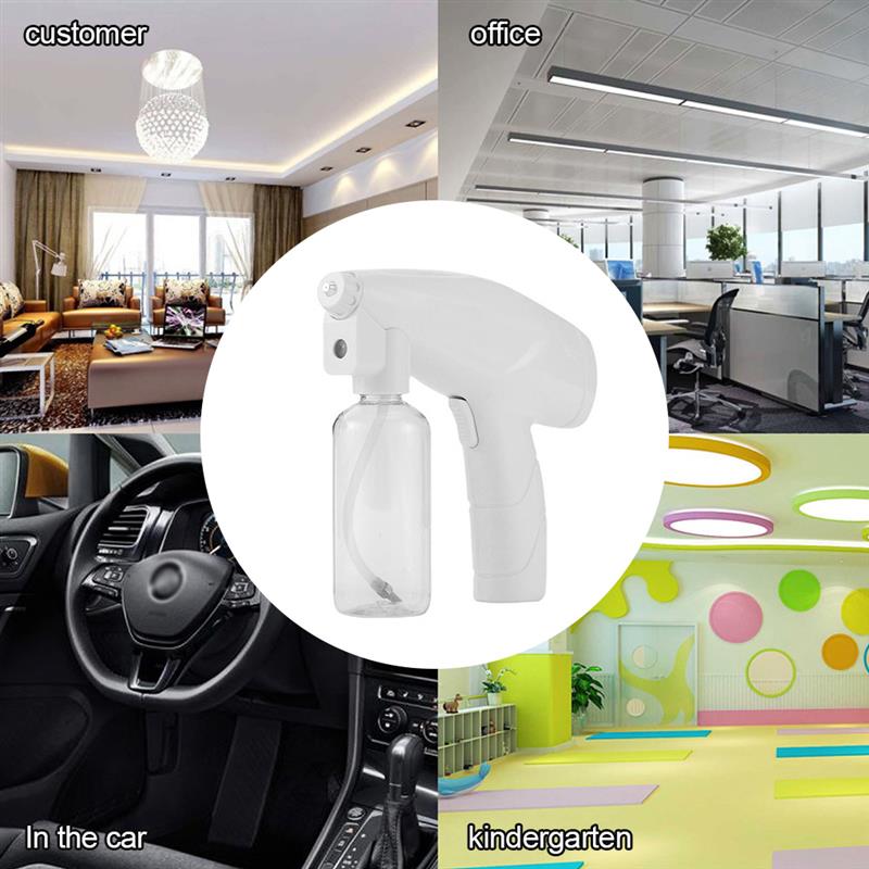 Spray Atomizer 280ml Electric Rechargeable Cleaning Sprayer Wireless Handheld Hair Fogger Machine