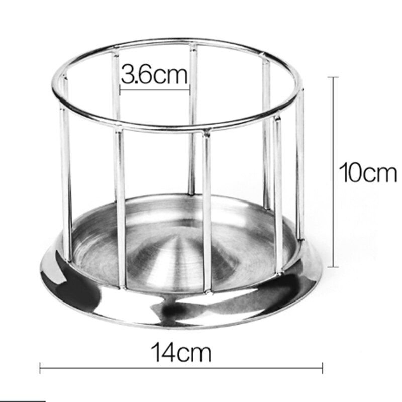 Stainless Steel Reptile Food Bowl Pet Tortoise Lizard Feeder Tray Reptil Drinking Food Water Bowl Dish Feeder Tool
