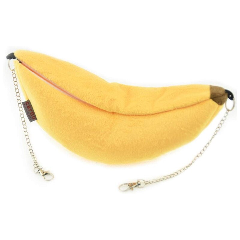 Kæledyr banan seng hamster seng hus hængekøje lille dyr seng hus bur rede hamster tilbehør