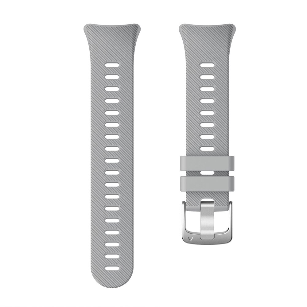 Silicone Watchband For Garmin Swim 2 Smart Watch Band Replacement Wrist Band Strap for Garmin Swim 2: Gray