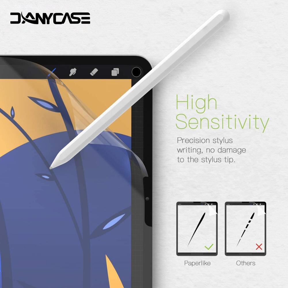 Protecteur d'écran, Film mat comme un papier pour Apple iPad 9.7 Air 2 3 4 10.5 10.9 Pro 11 10.2 7e génération