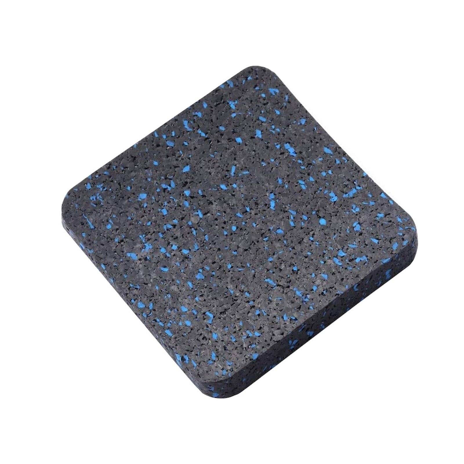 Treadmill Mat Exercise Equipment Mat High-density Rubber (12x8x1cm）: 6 Pcs