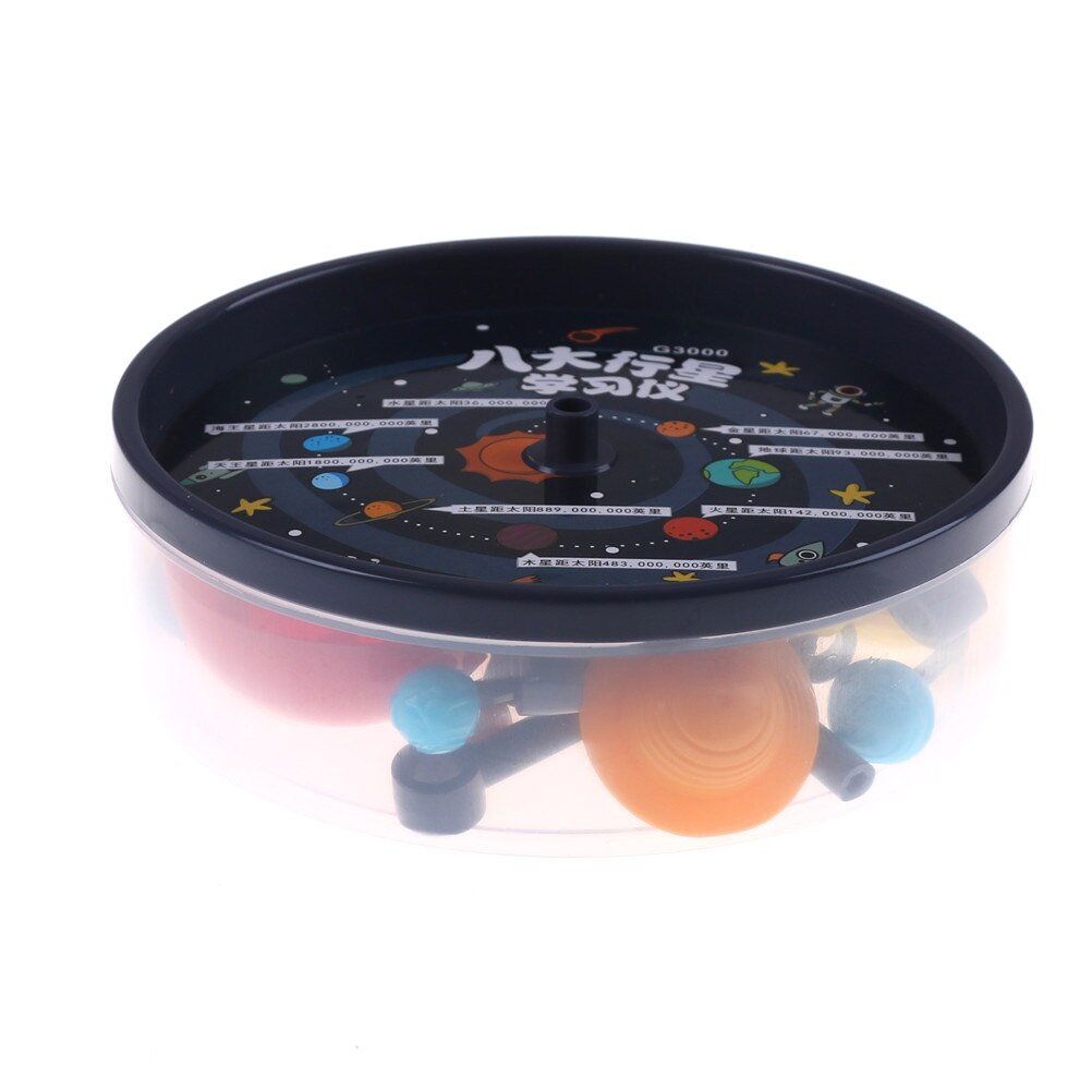 1 set doe-het-zelf het zonnestelsel negen planeten planetarium modelbouwpakket wetenschap astronomie project vroegschoolse educatie speelgoed voor kinderen